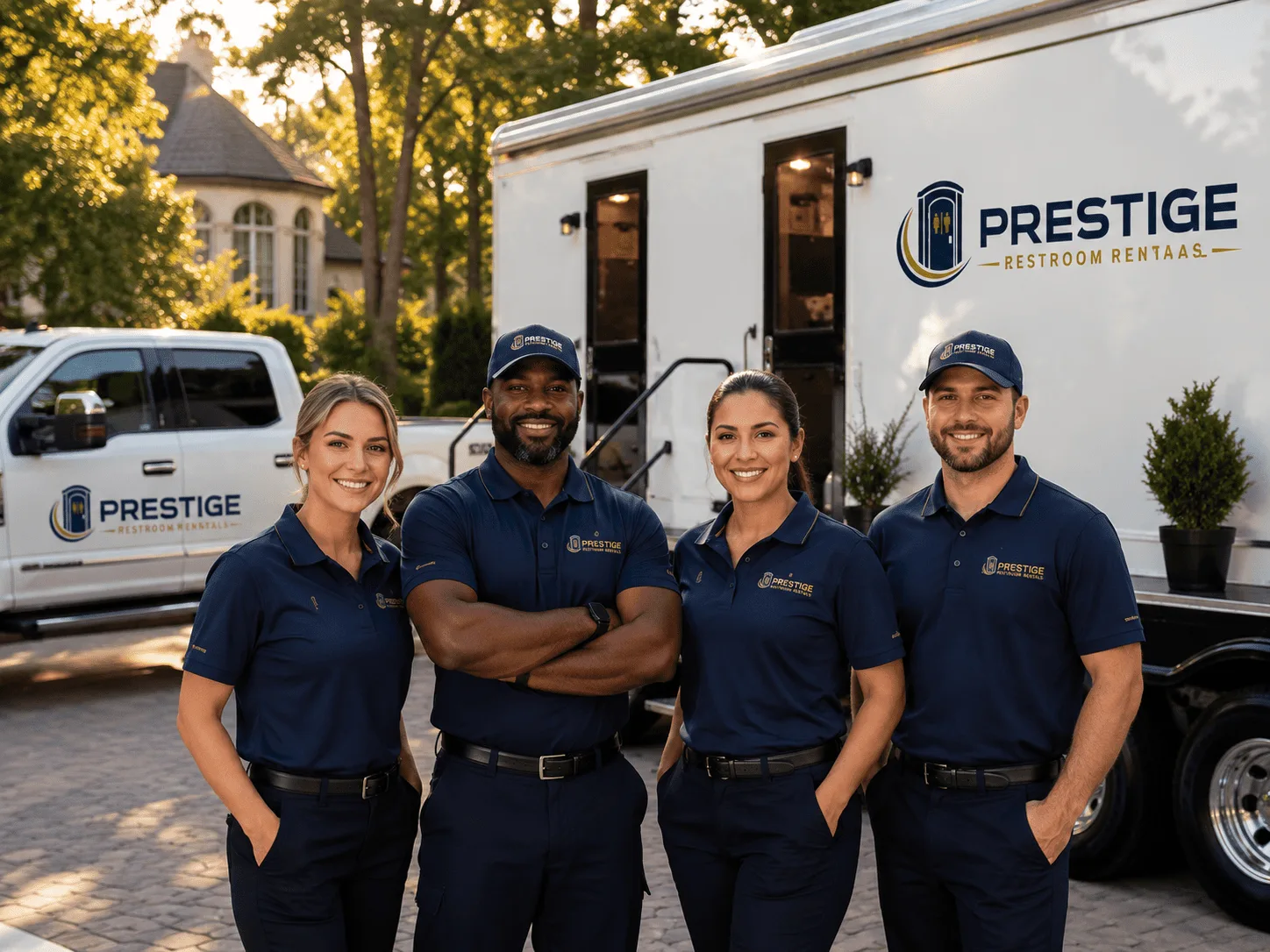 Trusted Luxury Portable Restrooms company in Bellevue, TX